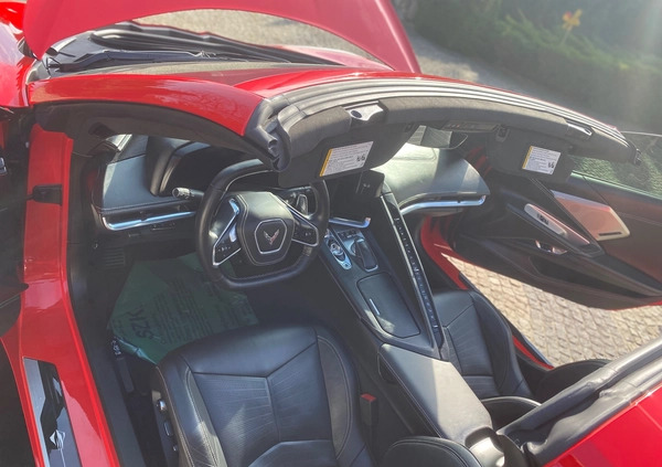 Chevrolet Corvette cena 459555 przebieg: 21337, rok produkcji 2020 z Reda małe 497